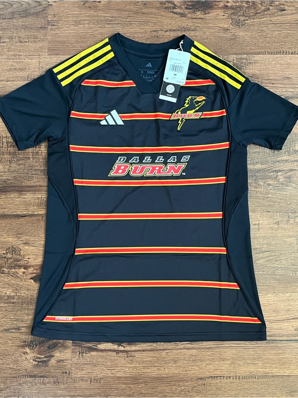 Adidas MLS FC Dallas 2025 Archive Jersey ‘Black Red’ (size wmns M)